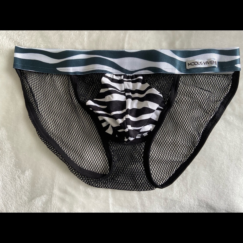 Modus Vivendi zebra mesh tanga